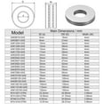 thumbnail image 2 of Uxcell AXK1024 Thrust Needle Roller Bearings 10x24x2mm with AS1024 Washers 20 Pack, 2 of 6