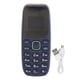 thumbnail image 1 of Unlocked 2G Senior Phone 0.66 Inch Screen Dual SIM GSM Mini Phone Music Player Bluetooth Earphone Big Buttons Multi-Language Support 380mAh Blue, 1 of 4
