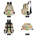 thumbnail image 4 of FORMRS Mini Backpack Purse for Women Travel Daypack Casual Shoulder Bag, Retro Pink Floral, 4 of 7