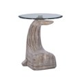thumbnail image 1 of William Whale Side Table, Driftwood, 1 of 9