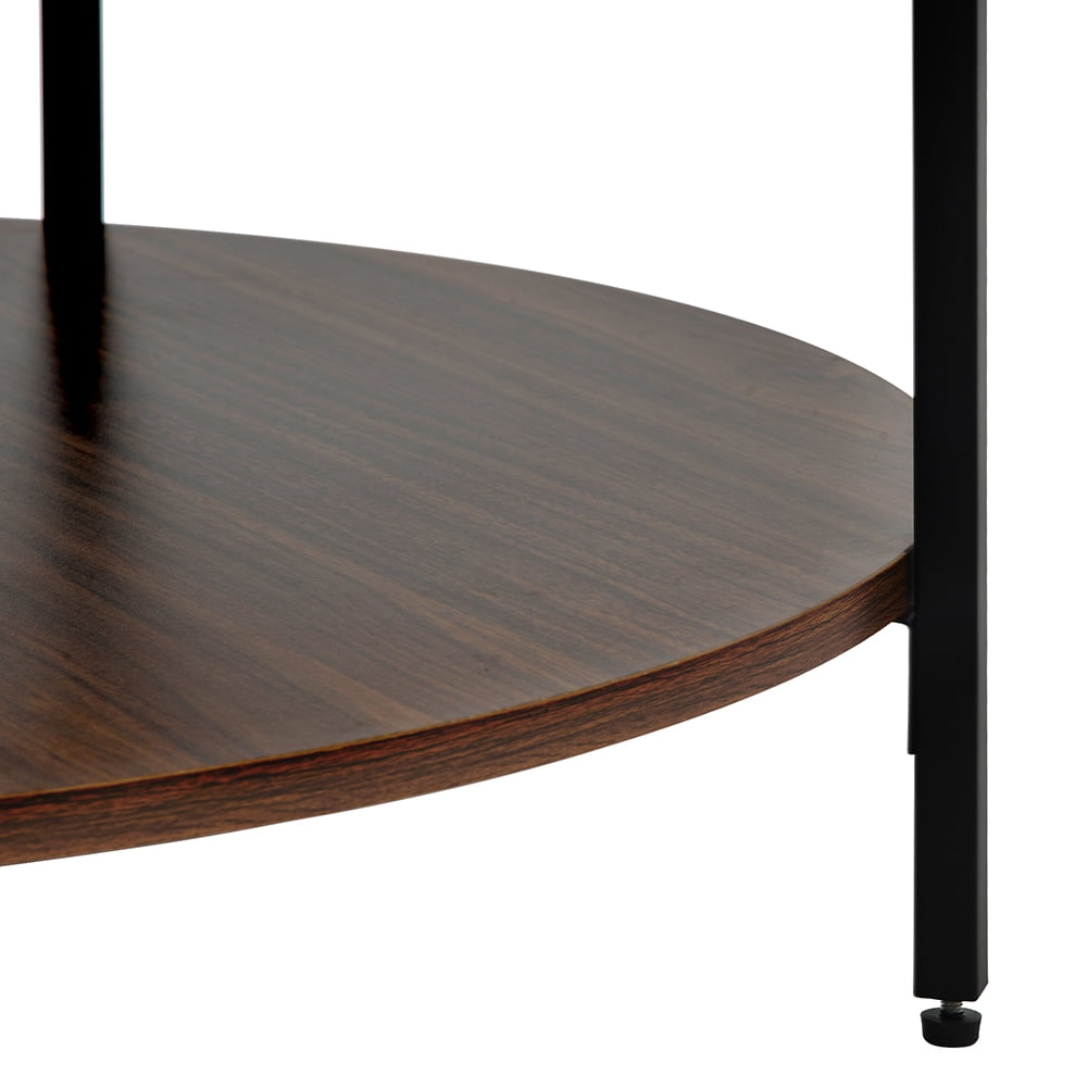 Private Jungle Modern Coffee Table with Storage for Living Room, Including Toptable & Sturdy Wood/Metal Base, Round w/Sink Top,Brown Private Jungle Modern Coffee Table with Storage for Living Room, Including Toptable & Sturdy Wood/Metal Base, Round w/Sink Top,Brown