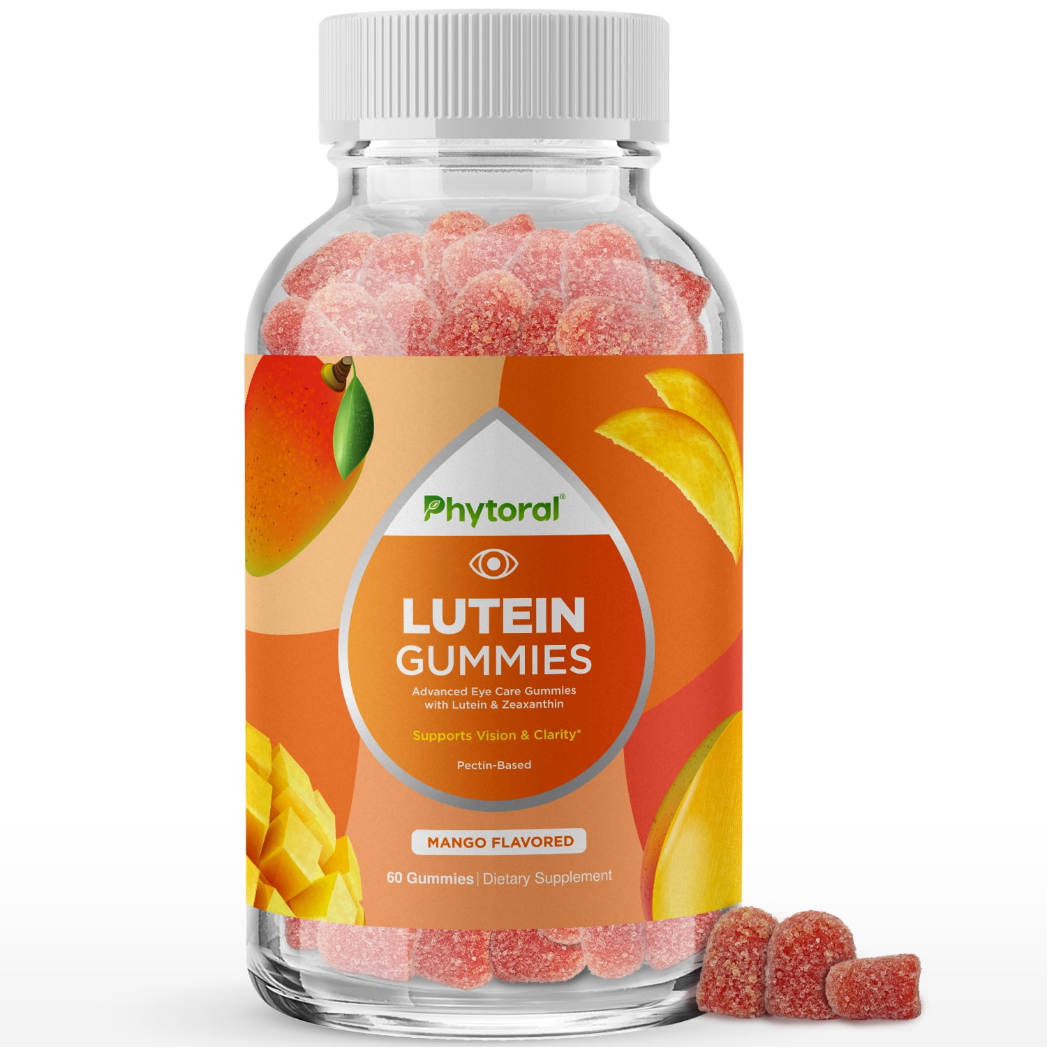 Lutein and Zeaxanthin Eye Vitamin Gummies Delicious Zeaxanthin Plus Lutein Gummies with Eye
