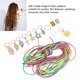 thumbnail image 3 of Joyería Para Rastas De Pelo, Anillos Exquisitos Para Trenzas De Pelo, Estilo Retro De Moda Para Boda, 3 of 7