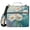 Beautiful Painting of Daisies, variant on 3 Ring Zipper Binder with Shoulder Strap Waterproof Trapper Keeper 2 Inch D-Ring 500 Sheets Capacity Koi Fish Swimming