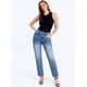 thumbnail image 4 of Jeans Dama Pantalon de mezclilla Shendy Vendy corte recto estilo straight leg jeans, 4 of 5
