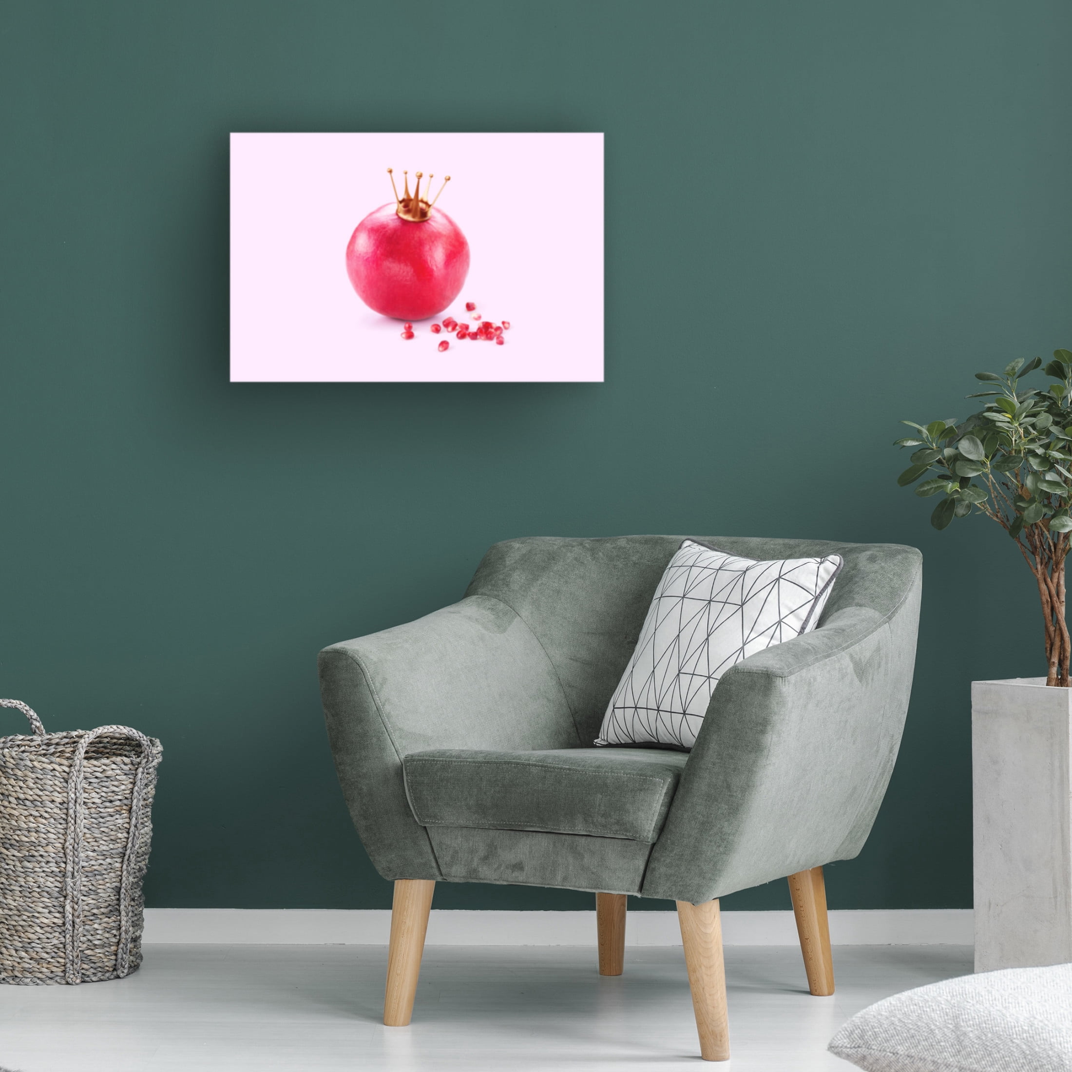 Trademark Fine Art Artem Pozdniakov  Pomegranate King Canvas Wall Art