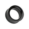 thumbnail image 2 of Solid Smooth Flared Screw-Fit Ear Gauge Tunnel Plug, 2 of 6