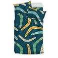 thumbnail image 1 of Boomerang Aboriginal Pattern Dark Background Bedding Set, 1 of 5