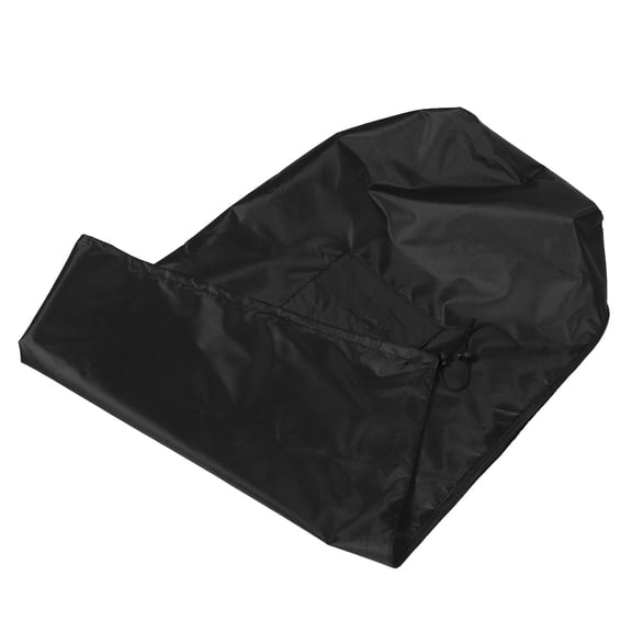 OULII Outdoor Heater Cover Black Waterproof Dustproof with Zipper and Storage Pocket for Patio