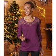 thumbnail image 3 of Atlas For Women - Jersey Encaje para Mujer (Burdeos), 3 of 3