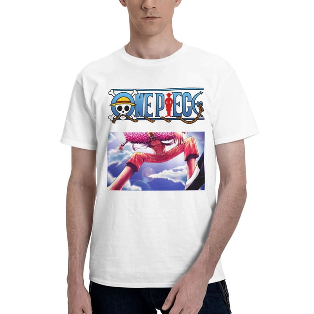Camiseta de Manga Corta para Hombres Onepiece