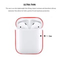 thumbnail image 2 of WUWOCJ Case Compatible with Airpods 1&2,Soft Silicone Skin Case Cover Shock-Absorbing Protective Case (Red), 2 of 5
