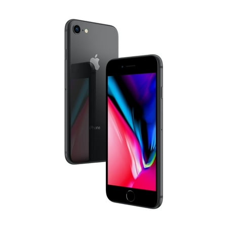 Straight Talk Apple iPhone 8 w/64GB Prepaid Phone, Space (Best Straight Talk Phone 2019)