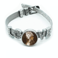 thumbnail image 1 of African Black Women Aboriginal tocado Art Pulsera pulsera pulsera de cristal amor pulsera ajustable, 1 of 2