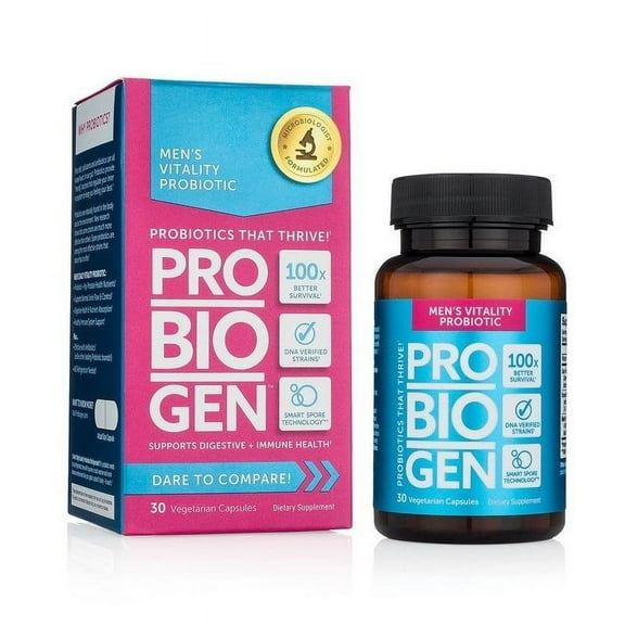 Probiogen Men's Daily Vitality with Smart Spore Technology Probiotic (30 Capsule)