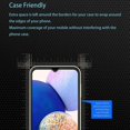 thumbnail image 3 of [3 Pack] Screen Protector for Samsung Galaxy A14 4G/5G, 9H Hardness Tempered Glass Film,Anti-Scratch,Case, 3 of 5