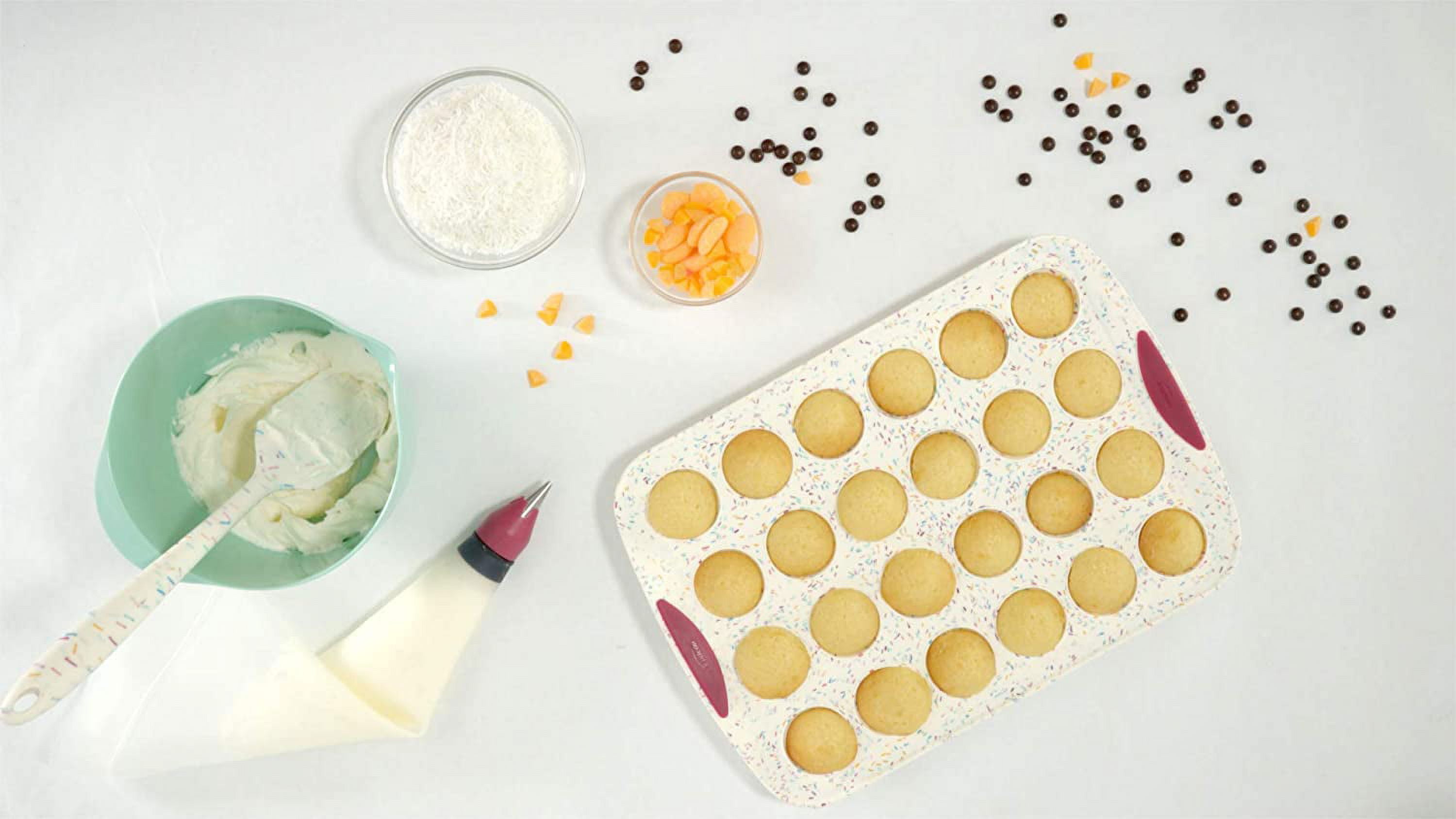 Confetti Mini Loaf Pan — The Grateful Gourmet