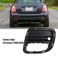 thumbnail image 3 of Rear Fog Lamp Bezel Trim Fog Light Cover Frame Fog Lamp Housing Replacement for R56 R57 R58 R59 Made of High Toughness Plastic with Sporty Design, 3 of 7