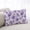 Purple White, variant on Purple Flower Small Pillow Covers,Ombre Botanical Watercolor Floral Spring Soft Breathable Throw Pillow Cases with Invisible Zipper,Decorative Pillowcase Pillows Protectors for Sofa Bed Chair 12"x20"