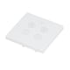 thumbnail image 4 of Interruptor de luz y ventilador con WiFi inteligente, color blanco, de 100 a 250 V, controlado por voz y control remoto RF, 4 of 8