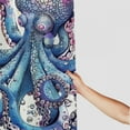 thumbnail image 3 of Shiartex Octopus Shower Curtains for Bathroom Blue Ocean Monster Nautical Kraken Polyester Fabric Home Decoration with Hooks 36x72, 3 of 7