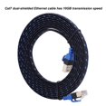 thumbnail image 4 of Cable Ethernet Cat7 Red Plana Lan Rj45 Cable Patch Cord (3 M) Scienceny EL007367-00, 4 of 4