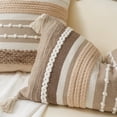 thumbnail image 3 of Funda de almohada Bliss Blush, decorativa, 45 x 45 cm, estilo bohemio, 3 of 8