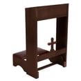 thumbnail image 2 of CBCS-Robert Smith J6014 Cross Folding Kneeler, Walnut, 2 of 3