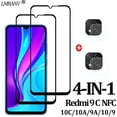 thumbnail image 2 of Redmi-9C-NFC Cámara de vidrio Redmi 10C 9 C Vidrio templado Redmi note 10 pro 12 11 pro plus Protector de pantalla para Xiaomi 10C 13 Película Tan Jianjun unisex, 2 of 2
