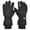 Black, variant on Men's Winter Gloves with Waterproof Touchscreen for Outdoor Sprots Ski Snowboard ,Black