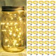 thumbnail image 1 of Fairy Lights chzk, 7 pies, 20 LED, funciona con pilas, impermeables, blanco cálido, 1 of 6
