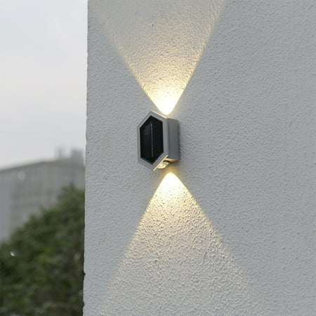 

Kotyreds Solar LED Outdoor Lighting Sensory Switch Outdoor Wall Lights for Courtyard Park