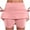 Pink, variant on Lcziwo Athletic Skorts for Women Mid Waisted Tummy Control Plain Skirts Tennis Workout Yoga Running Skirts Casual Dressy Summer 2025 Skorts Watermelon Red,XXL