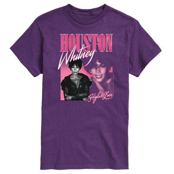 Whitney Houston - Higher Love - Men's Short Sleeve Graphic T-Shirt