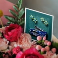 thumbnail image 3 of 3dRose, Blown Mustang vintage race car with stars for the classic car lover, 6 Greeting Cards with envelopes, 3 of 7