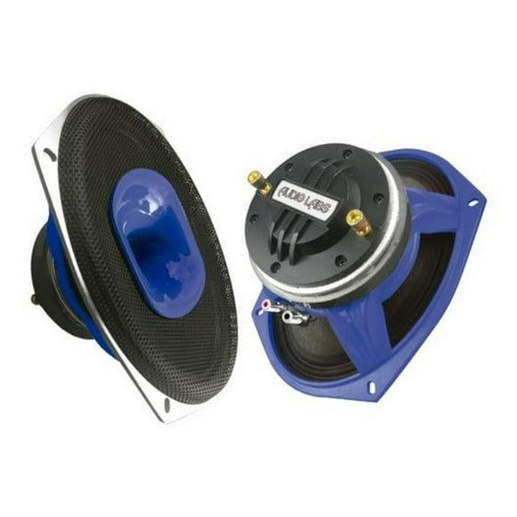 Par de Medios Rangos + Driver Audio Labs ADL-PRO69S 280/560W 6x9 Pulgadas 4 Ohms Open Show (Venta po Audio Labs ADL-PRO69S