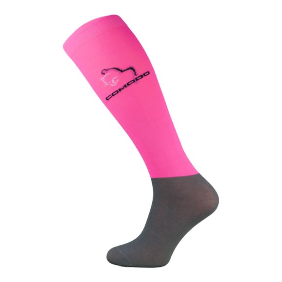 Comodo - Ladies Knee High Horse Riding Equestrian Socks | Womens Thin Technical Microfibre Socks for Horse Competition