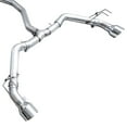 thumbnail image 3 of AWE Tuning Kit de Système d'Échappement 3020-32331 Édition Piste Cat-Back; Acier Inoxydable; Sans Silencieux; Échappement Simple avec Double Sorties; Sortie Arrière; Embout Argenté Chromé, 3 of 14