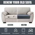 thumbnail image 2 of Housse de Coussin de Canapé Extensible 2024, Protection de Meubles (Gris Clair Fauteuil), 2 of 8