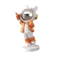 thumbnail image 5 of Fancyes Astronaut Sculpture Art Crafts Tabletop Ornament for Entrance Bedroom Office Orange, 5 of 8