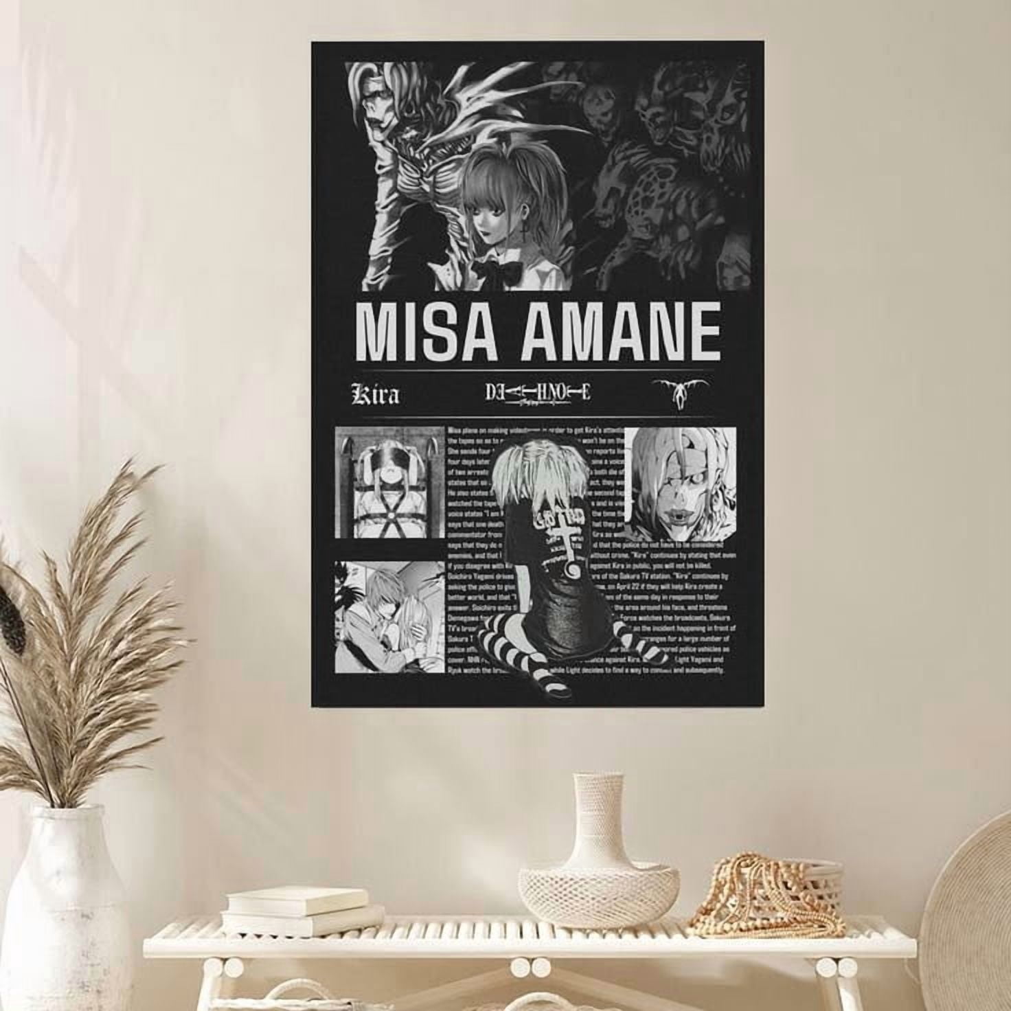 Death Note: Misa Amane & Rem the Shinigami Dark Manga Poster Size