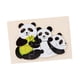 thumbnail image 1 of Rompecabezas de animales, juguete educativo de aprendizaje para niñas en edad preescolar. Panda, 1 of 7
