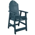 thumbnail image 2 of Highwood's 48" Round 5-pc Hamilton Dining Set - Counter Height, Outdoor, Eco-friendly, Synthetic Wood, 2 of 9
