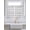 White Brown, variant on White Wooden Plank Bathroom Window Curtain, Country Vintage Farmhouse Wood Grain Light Filtering Coffee Kitchen Curtains, Bedroom Living Room Curtains 2 Panel 84"x63"