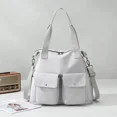 thumbnail image 2 of Bolso de hombro de nailon sólido para mujer, bolso de hombro de mujer versátil y de moda, bolso de mano minimalista informal de gran oferta, 2 of 5