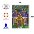 thumbnail image 2 of Toland Home Garden No Place Like Home Home Flag Double Sided 28x40 Inch, 2 of 5