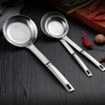 thumbnail image 3 of Stainless Steel Oil Filter Spoon Practical Soybean Milk Juice Strainer, 3 of 8
