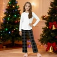 thumbnail image 4 of Conjuntos de blusas y camisas de cuello redondo y manga larga para niños y niñas, moda con rayas bonitas, pantalones suaves de manga larga, traje para niña, pantalones superiores, 4 of 6