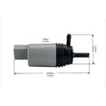 thumbnail image 5 of 67126934159 67126934160 for E92 E91 E90 E88 E87 Washer Motor Replacement, 5 of 10