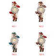 thumbnail image 2 of Reloj de pulsera de cuarzo analógico de cristal para mujer, reloj de pulsera con esfera redonda pequeña y diamantes de imitación con números árabes Jumpingount EL1579-01B, 2 of 2